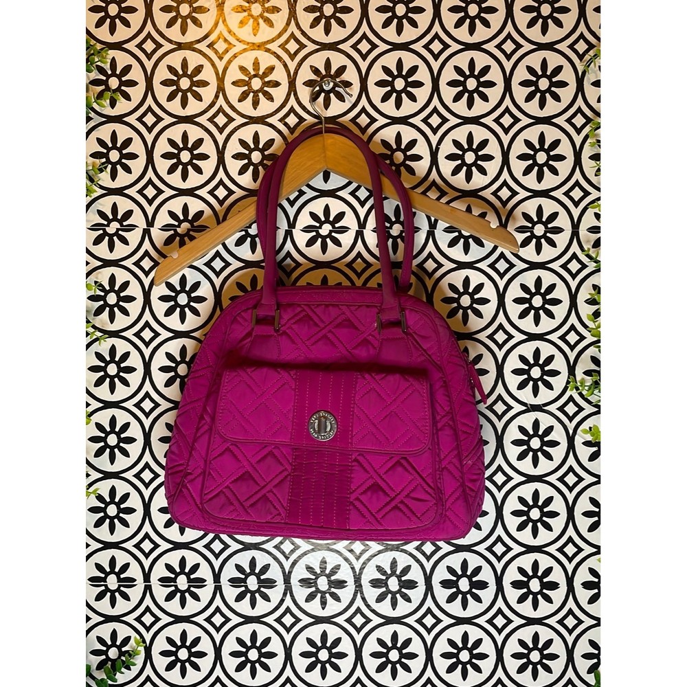 Vera Bradley quilted satchel